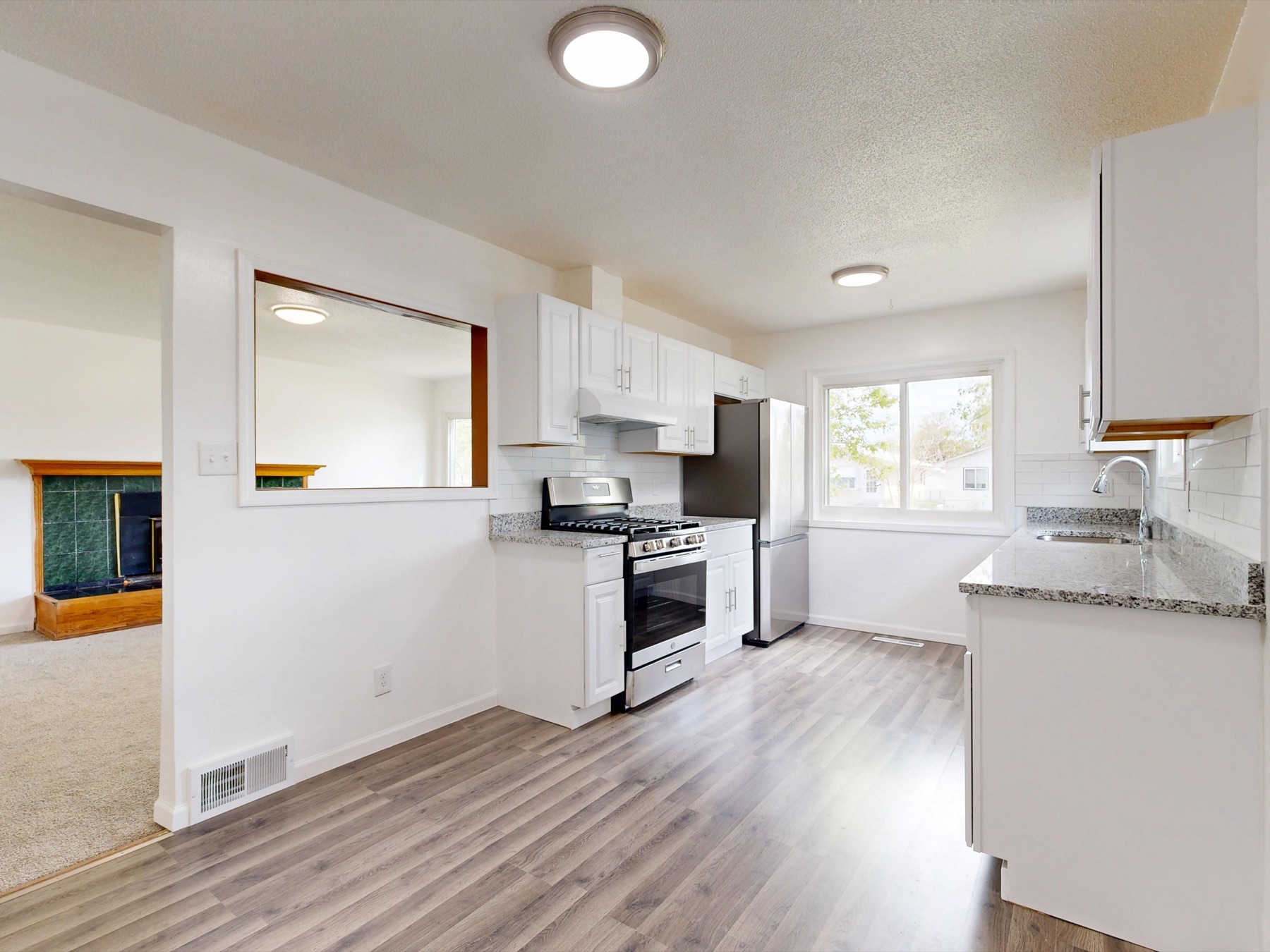 Bright, finished kitchen renovation